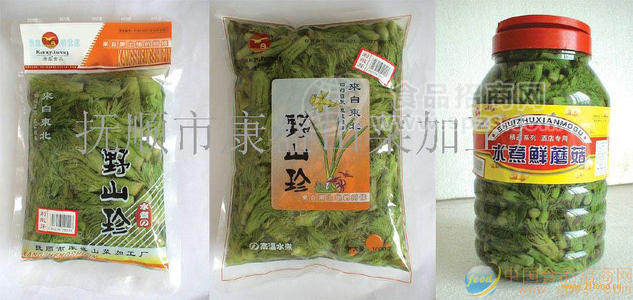 山野菜罐頭