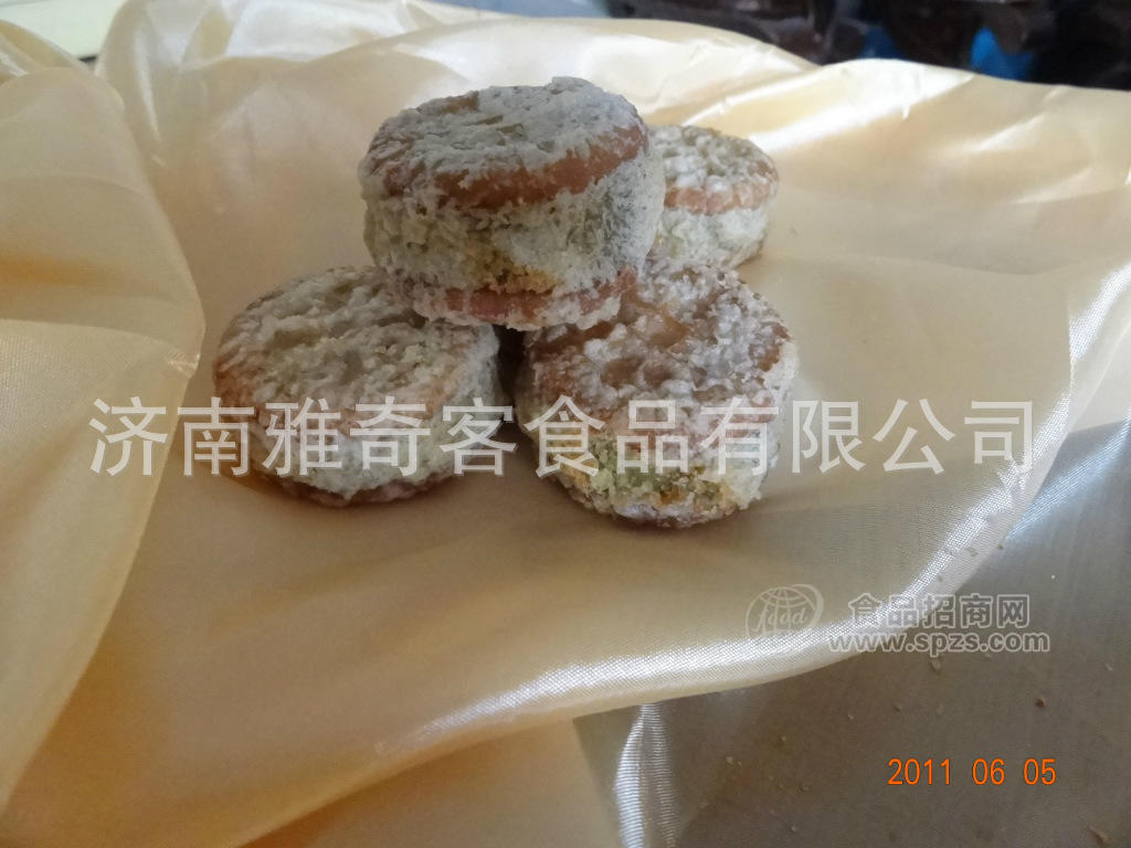 供应快消食品绿豆饼糕点