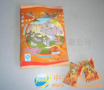 卡通夹心奶糖-巧克力味