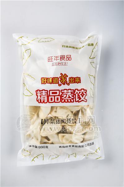 ·旺年精品蒸饺 芹菜猪肉蒸饺990g 