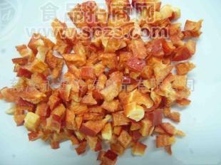 供应冷冻脱水红甜椒片