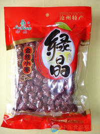 “绿晶枣”454克精装金丝小枣