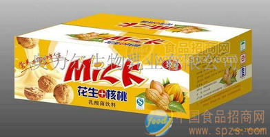 花生+核桃的乳酸菌饮料