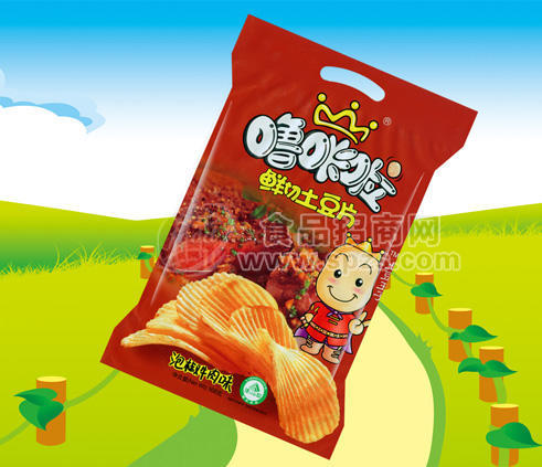 噜咪啦118g泡椒牛肉味