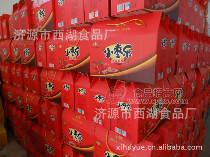 供应口感纯正红枣蛋糕 枣味浓郁糕点食品