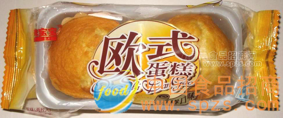 供应米宝宝欧式蛋糕(香橙味)96g