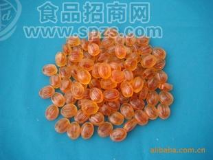 水果糖。枇杷膏夹心糖果。