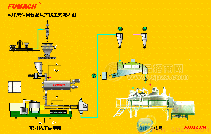 供應休閑小食品生產(chǎn)線