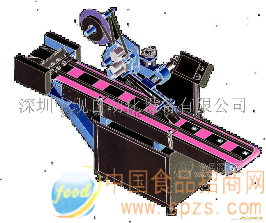 供應分頁禮品盒貼標機