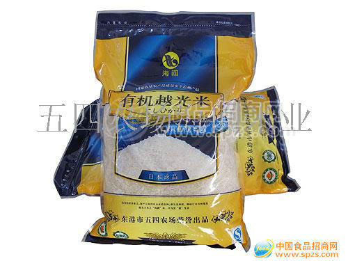 供应海阗有机越光米手提袋9斤装