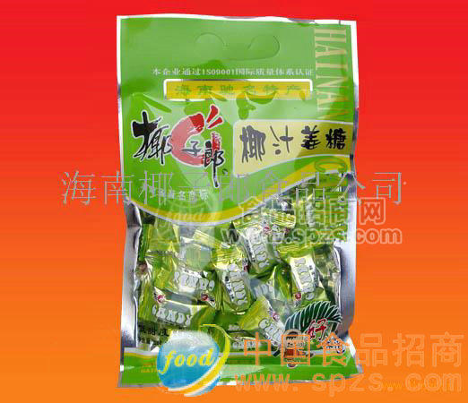 供應(yīng)椰汁姜糖（160g)