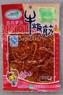 休閑食品袋裝25克牛板筋香辣味 重慶特產(chǎn)鹵牛肉 民茂廠家直銷批發(fā)