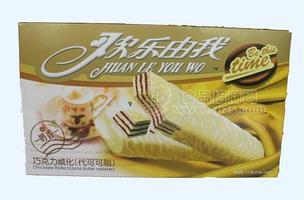 奶香巧克力威化饼