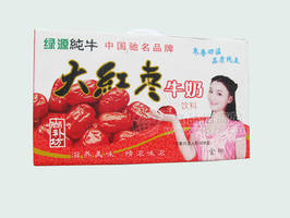 绿源纯牛-大红枣牛奶