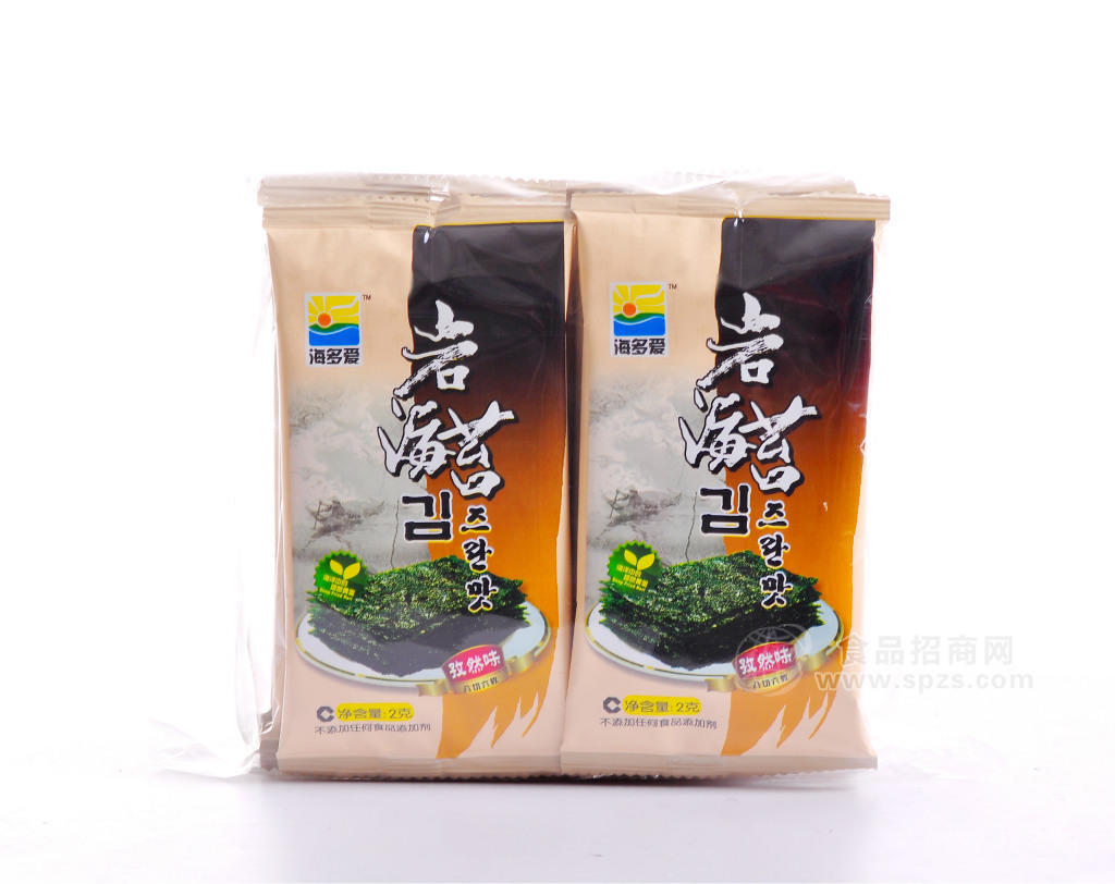 海苔 連云港海多愛(ài)20克(2g*10)孜然味韓國(guó)口味食品、海苔批發(fā)