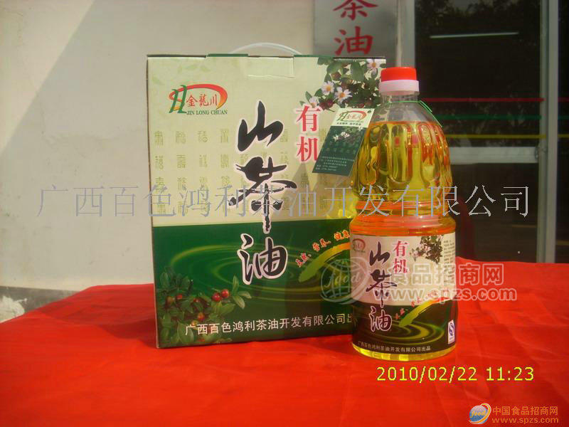 供應“金龍川”山茶油禮盒裝1.6L*2