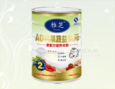 AD钙果蔬益生元营养米粉