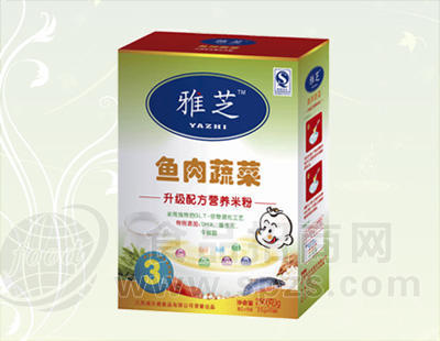 鱼肉蔬菜营养米粉