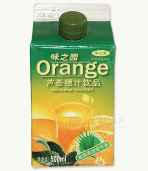 芦荟橙汁