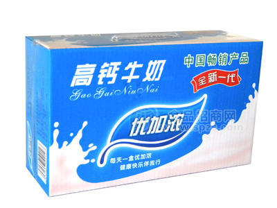 優(yōu)加濃高鈣牛奶
