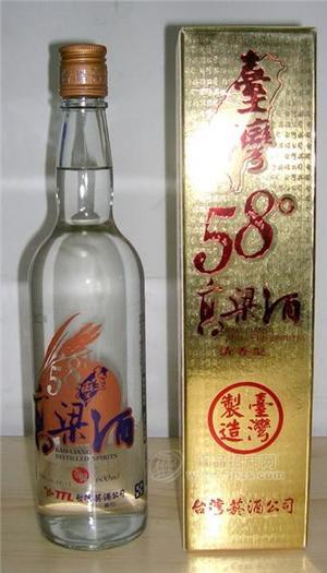 台湾高粱酒(玻璃瓶）