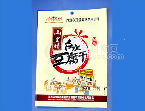 山里情白水豆腐干--鸡汁味
