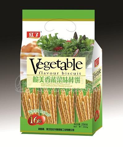 脆美香蔬菜味棒饼干