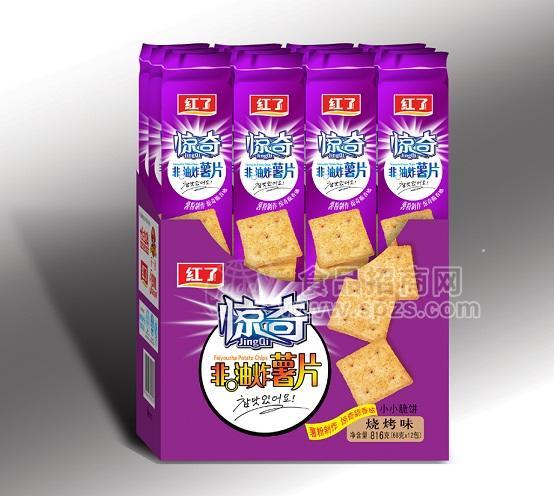 惊奇小小脆薯片韩式烧烤味