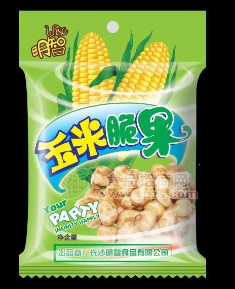 新型休闲食品明智玉米脆果诚招各地区经销商、代理商