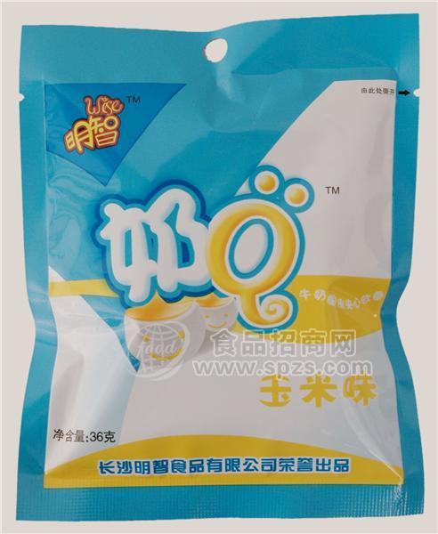 休閑小食品玉米味奶Q糖誠(chéng)招各地區(qū)經(jīng)銷商