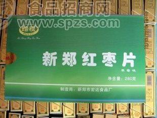 始祖正品*河南特产新郑红红枣片280g草莓味