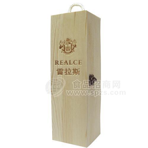雷拉斯 葡萄酒 红酒 木质礼盒（单支款）