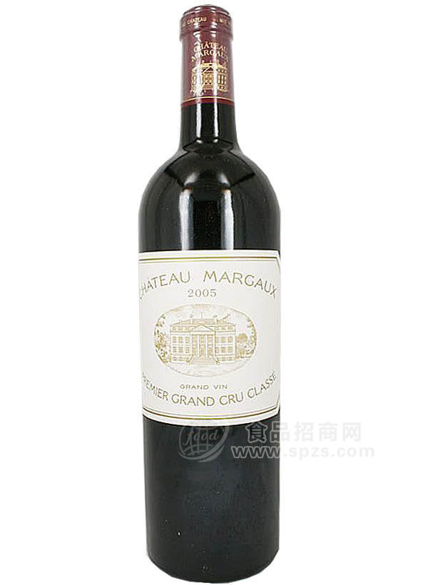 供应法国进口波尔多玛歌庄园正牌干红葡萄酒 Chateau Margaux 2005