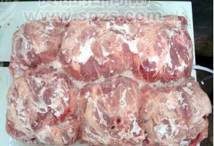 冷冻分割猪肉