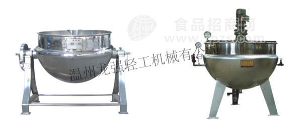 不锈钢倾绞夹层锅