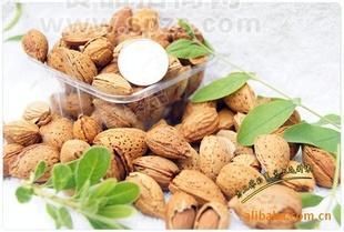 专业【美国大杏仁批发零售】干果坚果/美国壳杏巴旦木