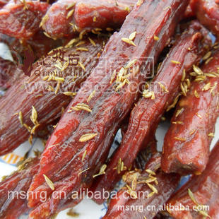 批发沁牧原风干牛肉干 散装孜然味 内蒙特产 零食小吃