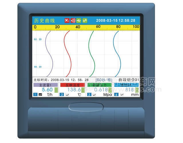 MT7000R彩屏無紙記錄儀