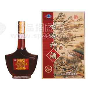 廣西古嶺龍集團(tuán) 600ml35°古嶺神酒（珍品禮盒）1*6