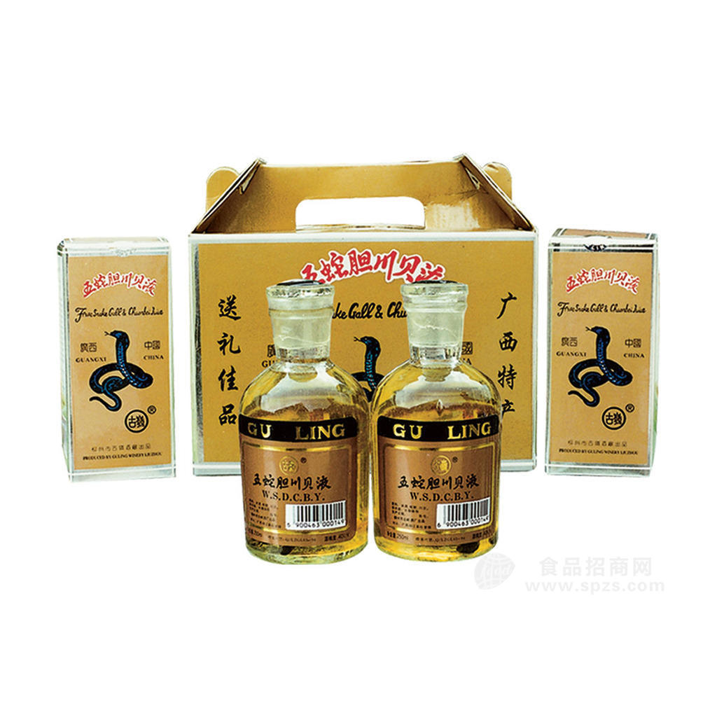 供應(yīng)250ml40°五蛇膽川貝液(盒裝)1*12