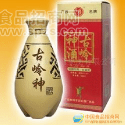 供應(yīng)35度古嶺神酒500ML陶瓷瓶*12瓶