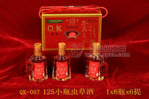 专业供应六瓶实惠装虫草酒 小瓶虫草酒 冬虫夏草酒系列 滋补酒