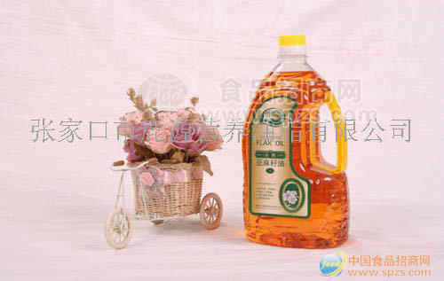 供应鹿源亚麻油（冷榨亚麻籽油）1.8L/桶