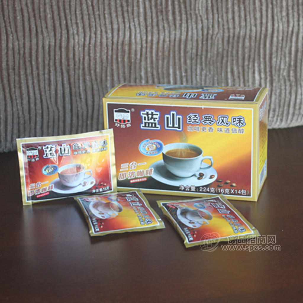 供应好搭挡蓝山经典风味16克x14包/盒