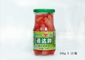 糖水桃罐頭245g