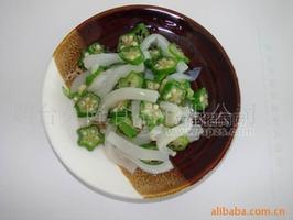 秋葵鱿鱼