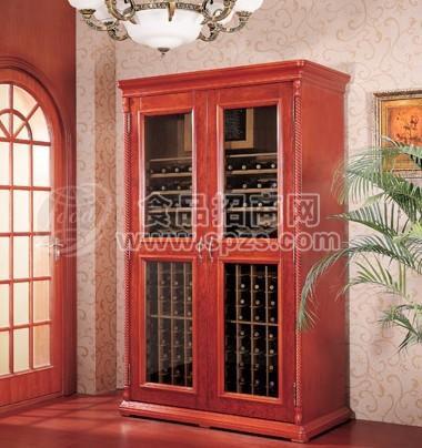 供应美晶实木酒柜 实木红酒柜 豪华定制酒柜 葡萄酒展示储存柜 雪茄柜