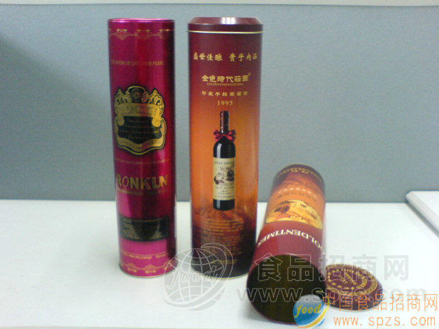 供应优质750ML葡萄酒铁罐,