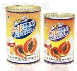 木瓜罐头