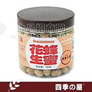 豆菓产品 蜂蜜花生 瓶装158g